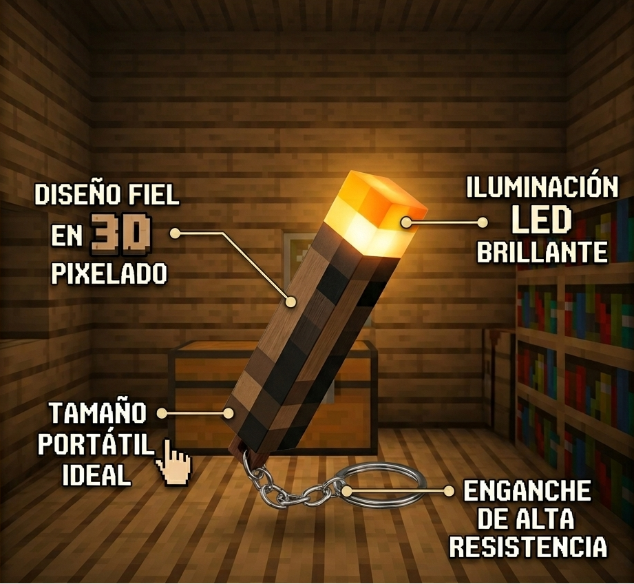 Antorcha Led portatil - Edición Mini World